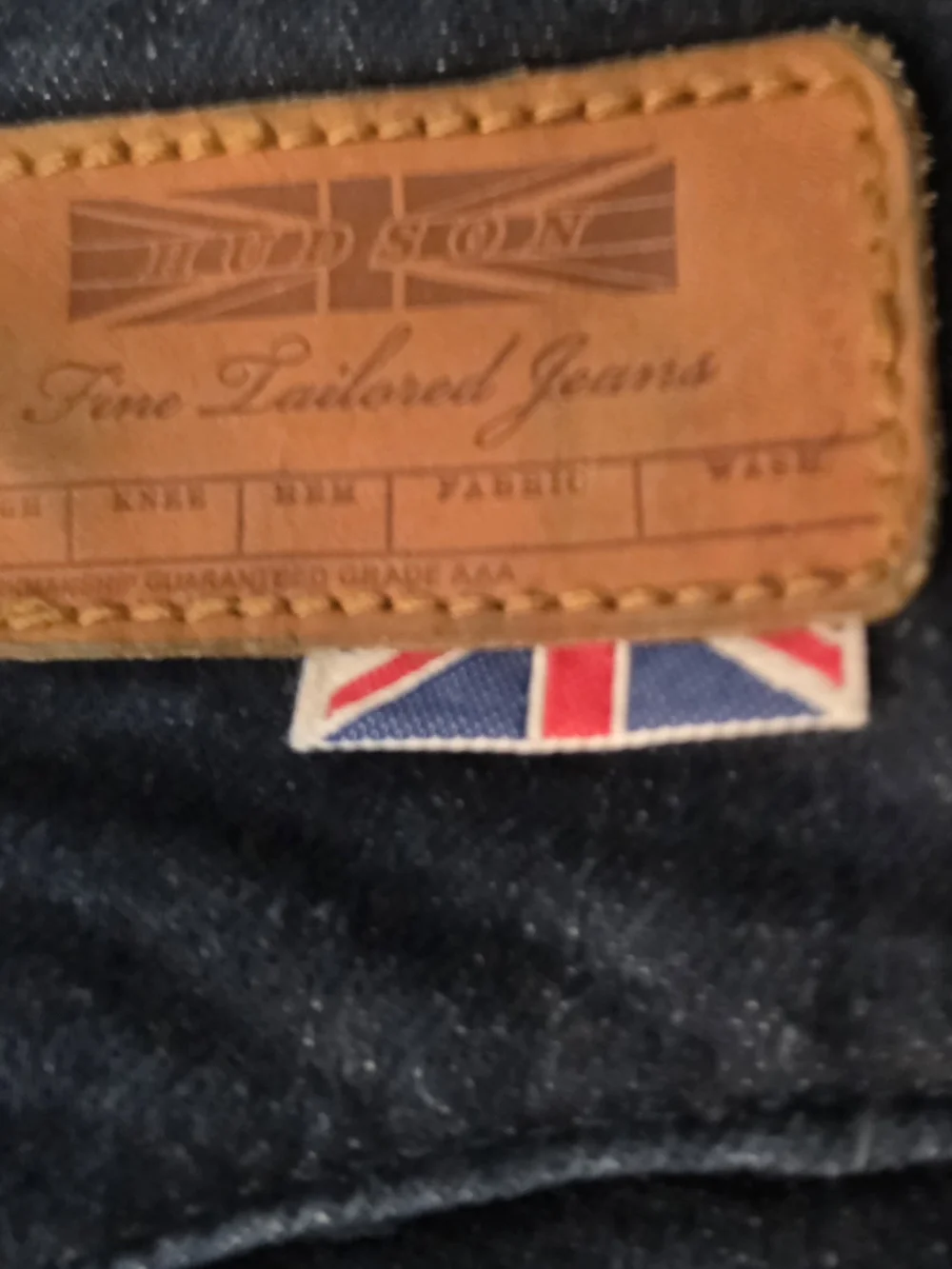 Hudson Jeans Dark Blue Flared Legged Women's Jeans